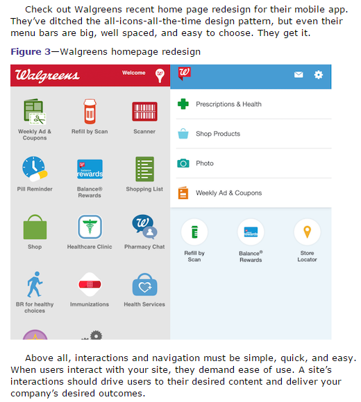 UXMatters WAG App Redesign Positive Feedback
